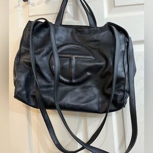 Large Black Telfar Bag